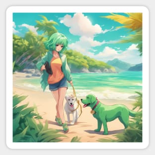 Adventure Purrfectly Otaku Sticker